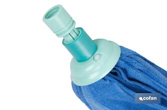 Fregona de microfibra con amortiguador - Cofan