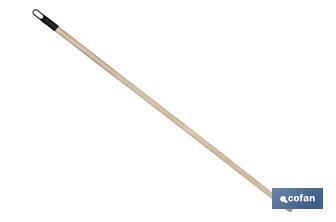 Palo de Madera con Rosca Ø 2.2 cm | Medida longitud 1.20 m | Para el Cepillo Cofan 09301122 - Cofan