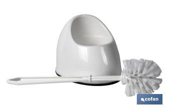 Toilet brush holder for bathroom - Cofan