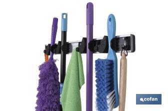 Mop and broom holder - Cofan
