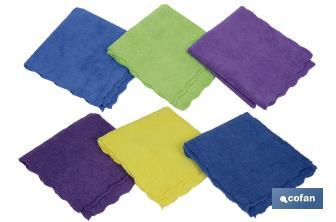 Pack de 3 bayetas de microfibra - Cofan