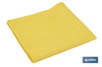 Pack de 4 bayetas de microfibra antibacterianas | Alta calidad y versatilidad | Máxima absorción | Medidas: 38 x 35 cm - Cofan