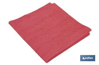 Pack de 4 bayetas de microfibra antibacterianas | Alta calidad y versatilidad | Máxima absorción | Medidas: 38 x 35 cm - Cofan