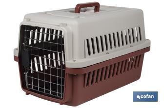 Transportadora para Animais de Estimação Modelo | Medidas: 58 x 37 x 35 cm - Cofan