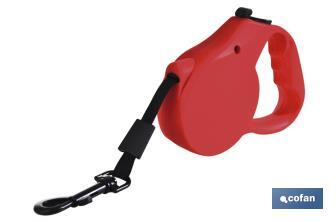 Extensible dog leash | Available in different sizes | Available in several colours  - Cofan