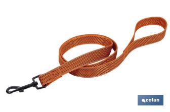 Reflective dog training leash | Available in different sizes | Orange - Cofan