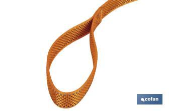 Reflective dog training leash | Available in different sizes | Orange - Cofan