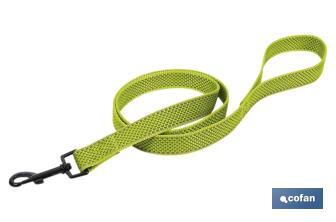 Reflective dog training leash | Available in various sizes | Green - Cofan