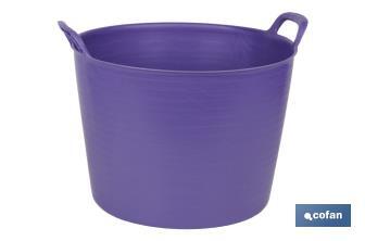 Flexible basket | 42l capacity | Several colours - Cofan