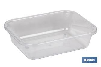 Multi-purpose tray | Albahaca Model | Several sizes | Transparent material | Multi-purpose organiser - Cofan