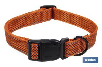 Collar Reflectante para Perros | Color Naranja | Diferentes Medidas - Cofan