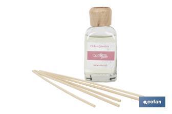 Reed diffuser | Aroma of jasmine | Rattan scent sticks - Cofan