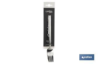 Table fork | Bari Model | 18/10 Stainless steel | Available in pack or blister - Cofan