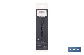 Colher de chá | Modelo Bari I Fabricado em Aço inox 18/10 I Blíster de 3 unidades ou Pack - Cofan