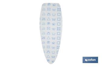 Ironing board cover of 100% cotton - Cofan