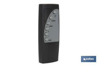 Termo ventilador Eléctrico | Modelo Varsovia | Doble Función de Calor 1000 - 2000 W | Calefactor Cerámico PTC - Cofan