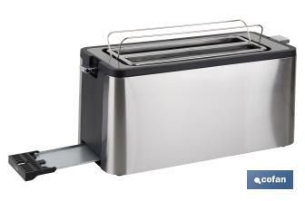 Toaster with two slots, Pasiego Model - Cofan