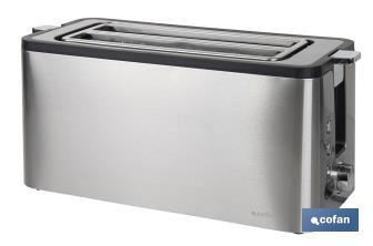Toaster with two slots, Pasiego Model - Cofan