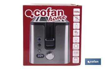 Tostador con dos ranuras Modelo Pasiego - Cofan
