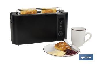 Tostador una ranura Modelo Centeno Negro Mate - Cofan