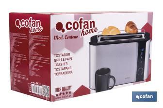 Tostador una ranura Modelo Centeno - Cofan