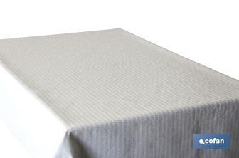 Resin-coated tablecloth roll with spike pattern design | Size: 1,40 x 20 m. - Cofan