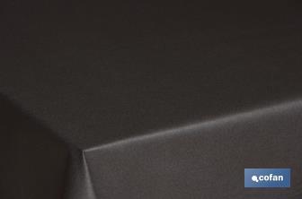 Stain Resistant Tablecloth | Different Measures | Brezo Model | Black - Cofan