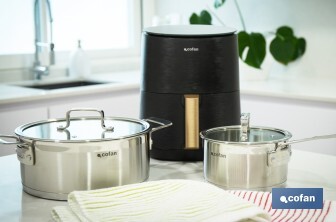 Friteuse à air chaud sans huile | Capacité de 3,5 litres - Cofan