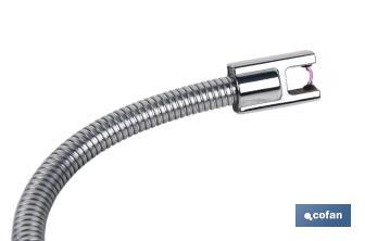 Electric lighter | USB rechargeable lighter | Plasma arc lighter | Flexible neck | Battery indicator | Size: 26 x 1.5cm - Cofan