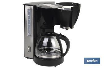 Cafeteira elétrica por gotejamento | Modelo Margot | Potência 870W | Capacidade 10 Taças | Capacidade 1,25 L - Cofan