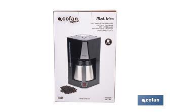 Cafetera eléctrica de goteo Mod. Irina - Cofan