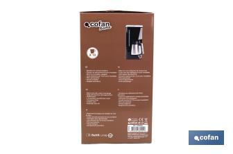 Cafetera eléctrica de goteo Mod. Irina - Cofan