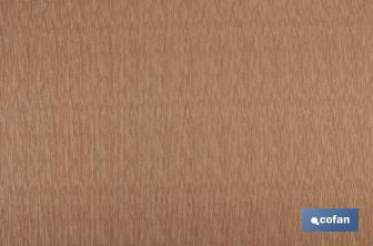 Alfombra Jacquard lisa | Color beige | Antideslizante - Cofan
