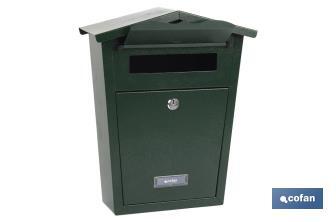 OUTDOOR LETTER BOX "GARDEN" - Cofan