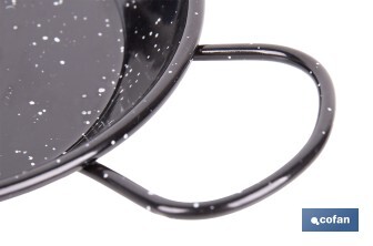 Paellera de Acero Esmaltado | Paellera Tradiconal | Paellera con 2 Asas | Varios Diámetros - Cofan