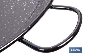 Enamelled steel paella pan | Traditional design | Paella Pan with 4 Handles
 - Cofan