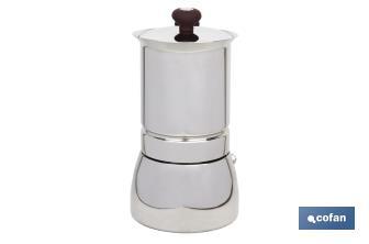 Moka pot | Stainless Steel | Different capacities - Cofan