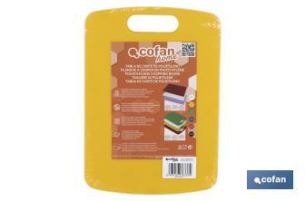 Chopping board with handle | Available in different sizes and colours - Cofan