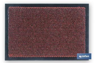 Felpudo Interior | Fabricado en Polipropileno | Medidas 40 x 60 cm | Felpudo Antideslizante - Cofan