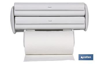 Portarrollos Cocina "Triple" | Cofan