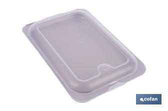 Pack de 4 fiambreras portaembutidos apilables | Tapa transparente | Conservación de alimentos | Medidas: 25 x 17 x 3 cm - Cofan