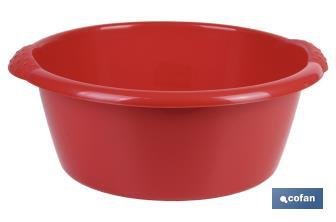 Blue washing-up bowl | Udai Model |  Capacity: 3, 6, 10, 15 or 25 L | Polypropylene | Multipurpose washing-up bowl - Cofan