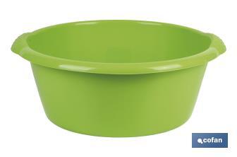 Blue washing-up bowl | Udai Model |  Capacity: 3, 6, 10, 15 or 25 L | Polypropylene | Multipurpose washing-up bowl - Cofan