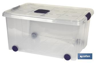 Storage Box with Wheels, Ricordi Model - Cofan