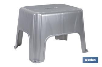 Step stool | Available in two colours | Size: 40 x 30 x 28cm - Cofan