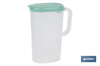 Water jug | 2-litre capacity | Available in three colours - Cofan