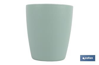 Vasos de agua | Dos colores a elegir | Capacidad: 400 ml - Cofan