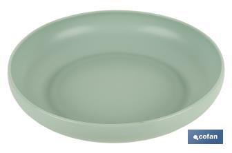 Round plates | Available in two colours | Capacity: 850ml - Cofan