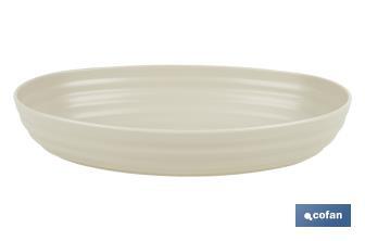 Multipurpose oval serving dish | Available in 2 colours | Size: 24 x 16 x 5.5cm - Cofan
