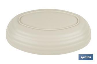 Multipurpose oval serving dish | Available in 2 colours | Size: 24 x 16 x 5.5cm - Cofan